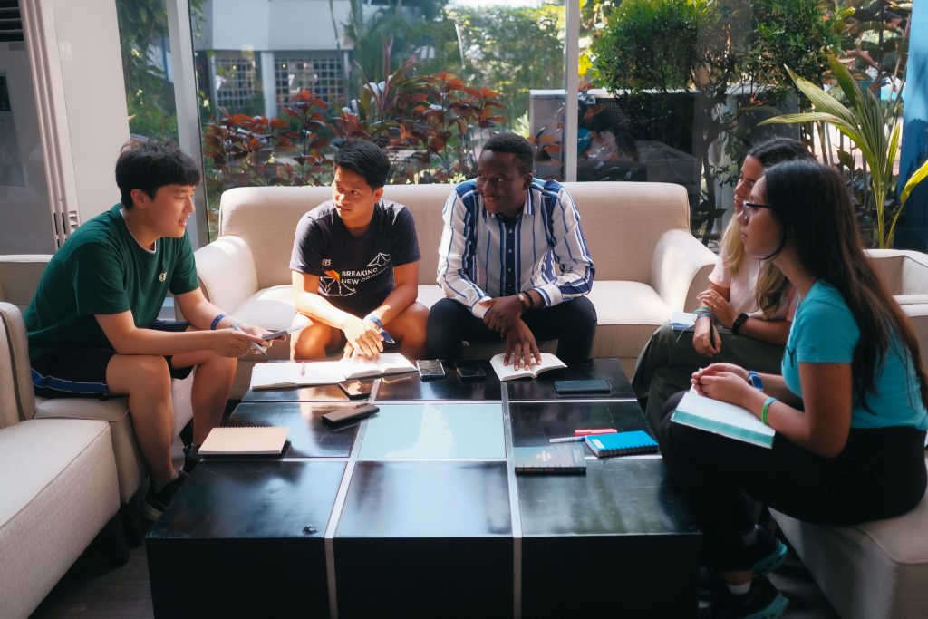 students small group Bible study